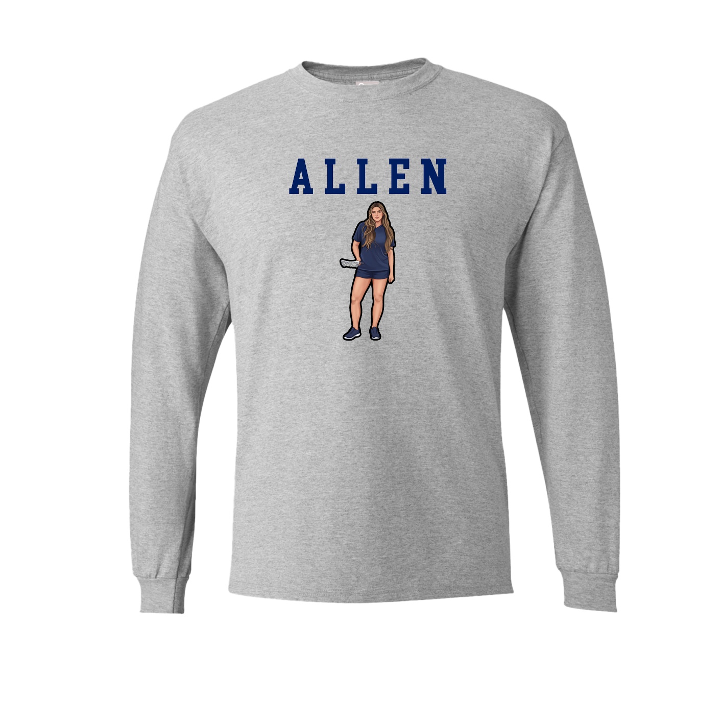Long Sleeve Tee — Shirsey in Grey