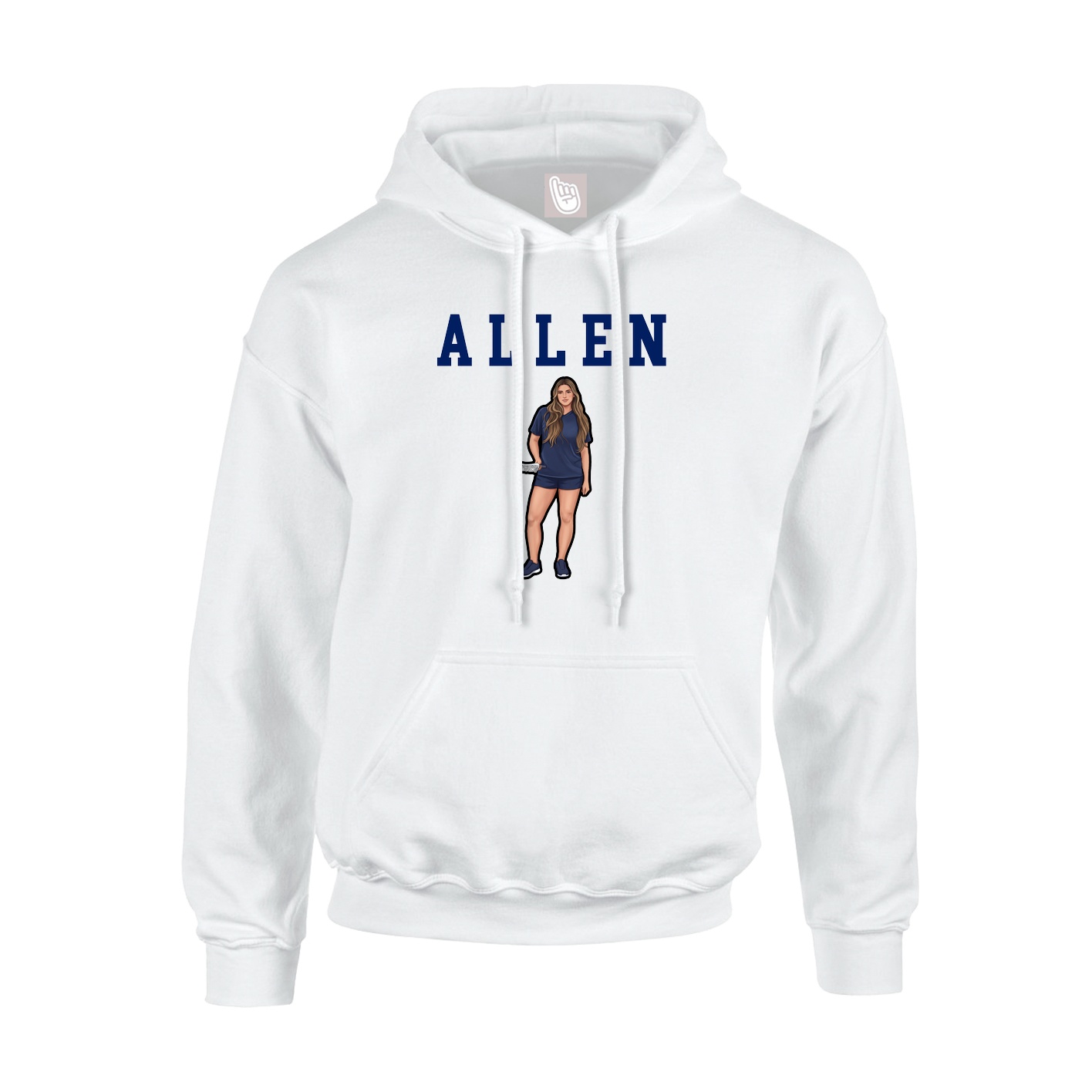 Youth Hoodie — Shirsey in White