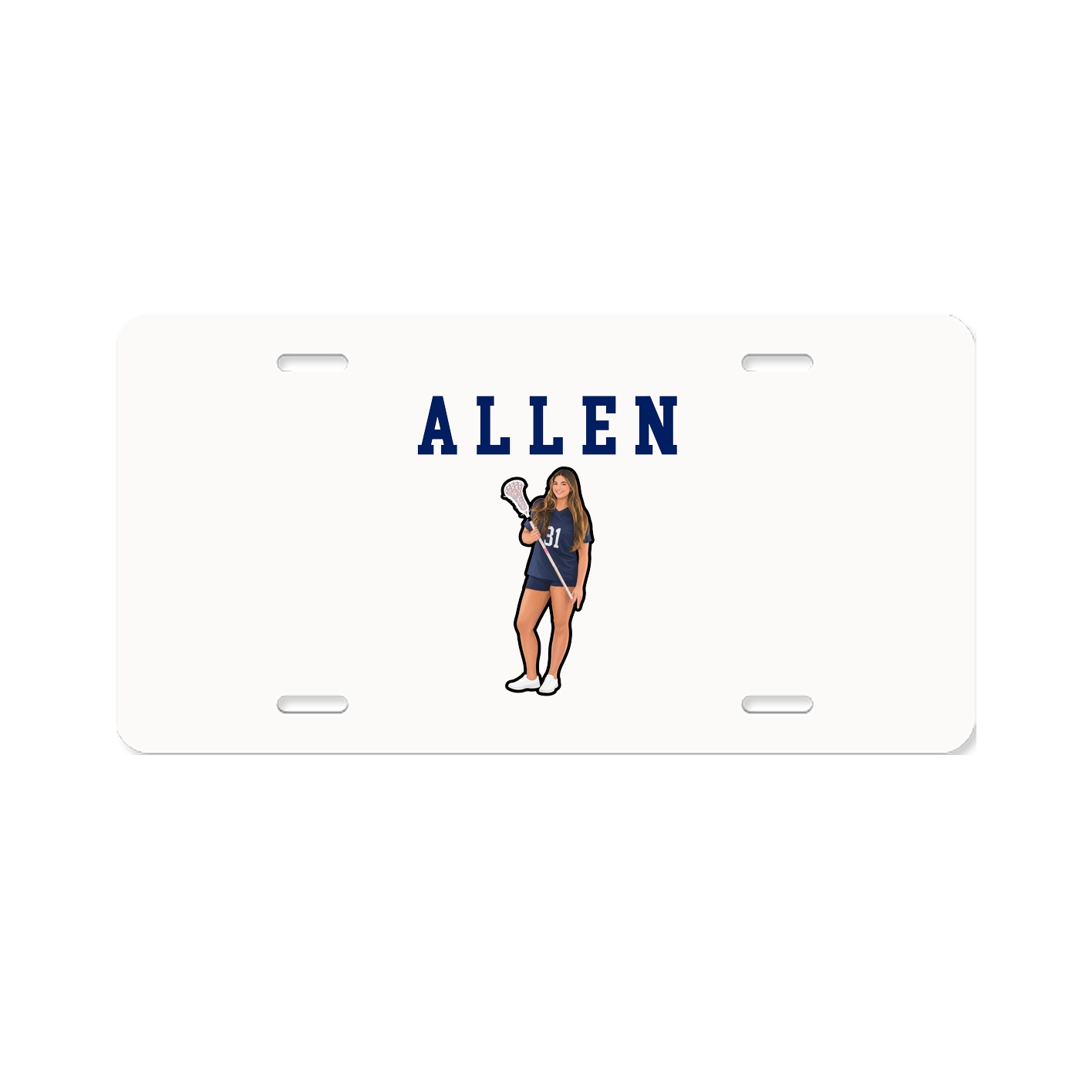 License Plate — Shirsey in Classic
