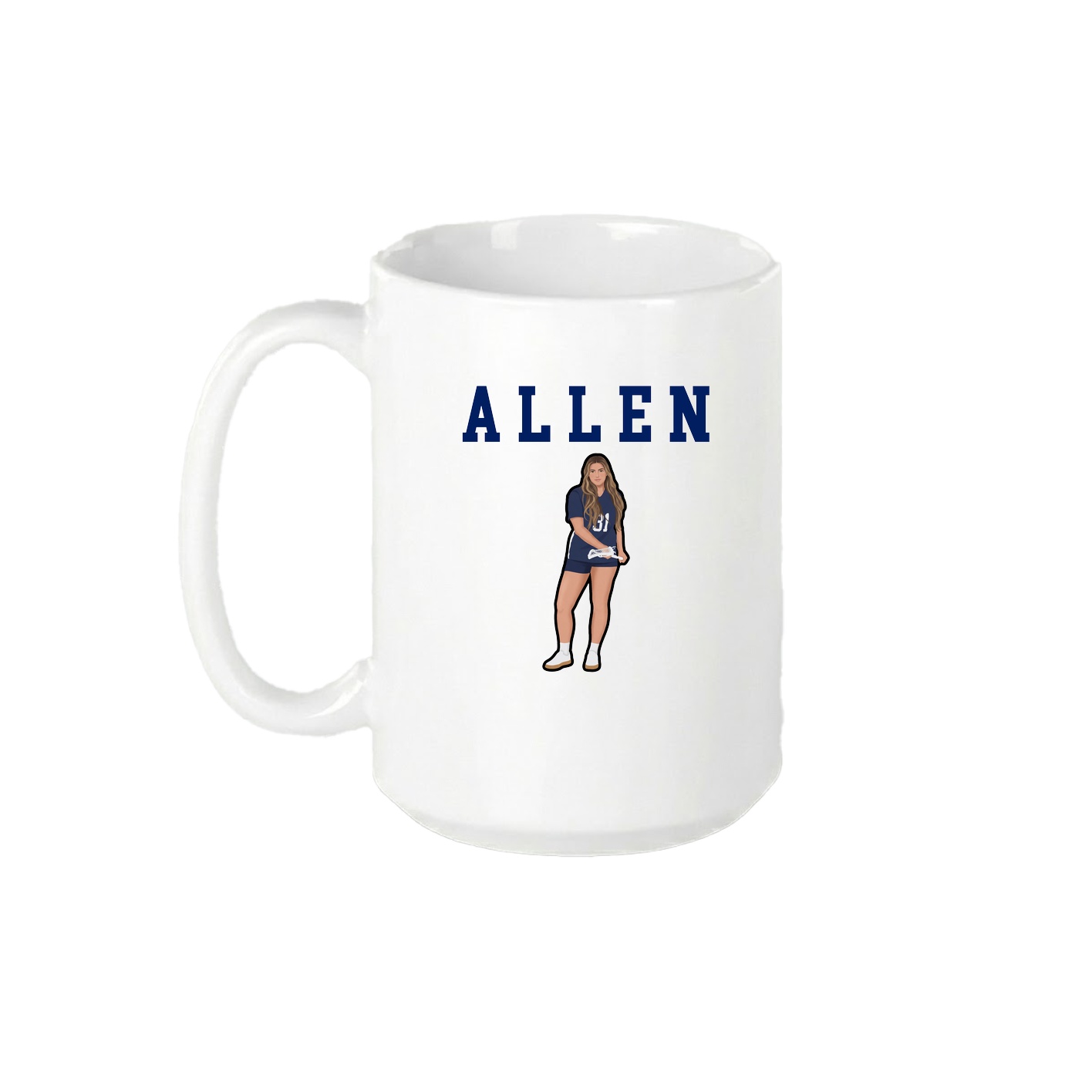 15oz Coffee Mug — Shirsey in White