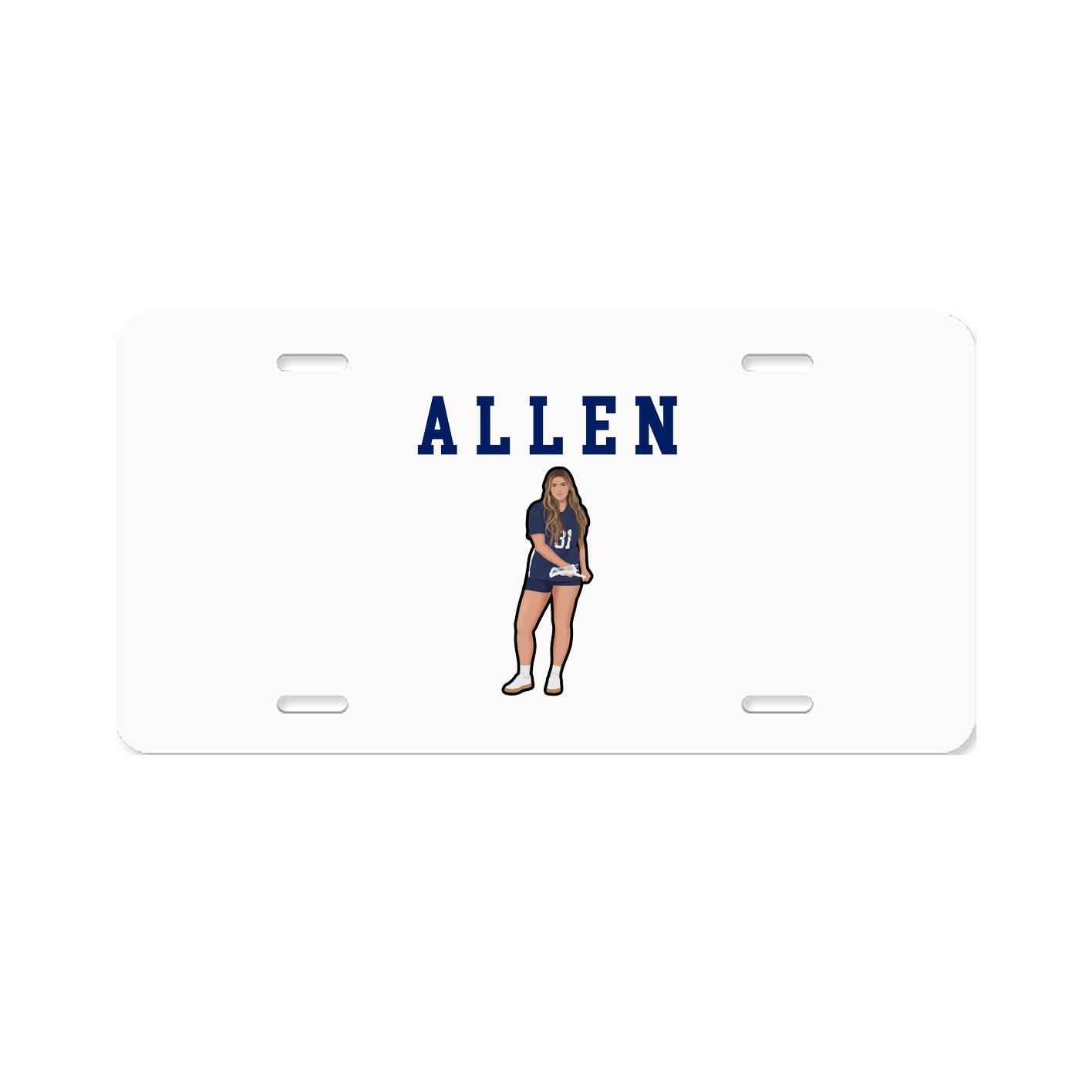 License Plate — Shirsey in Classic