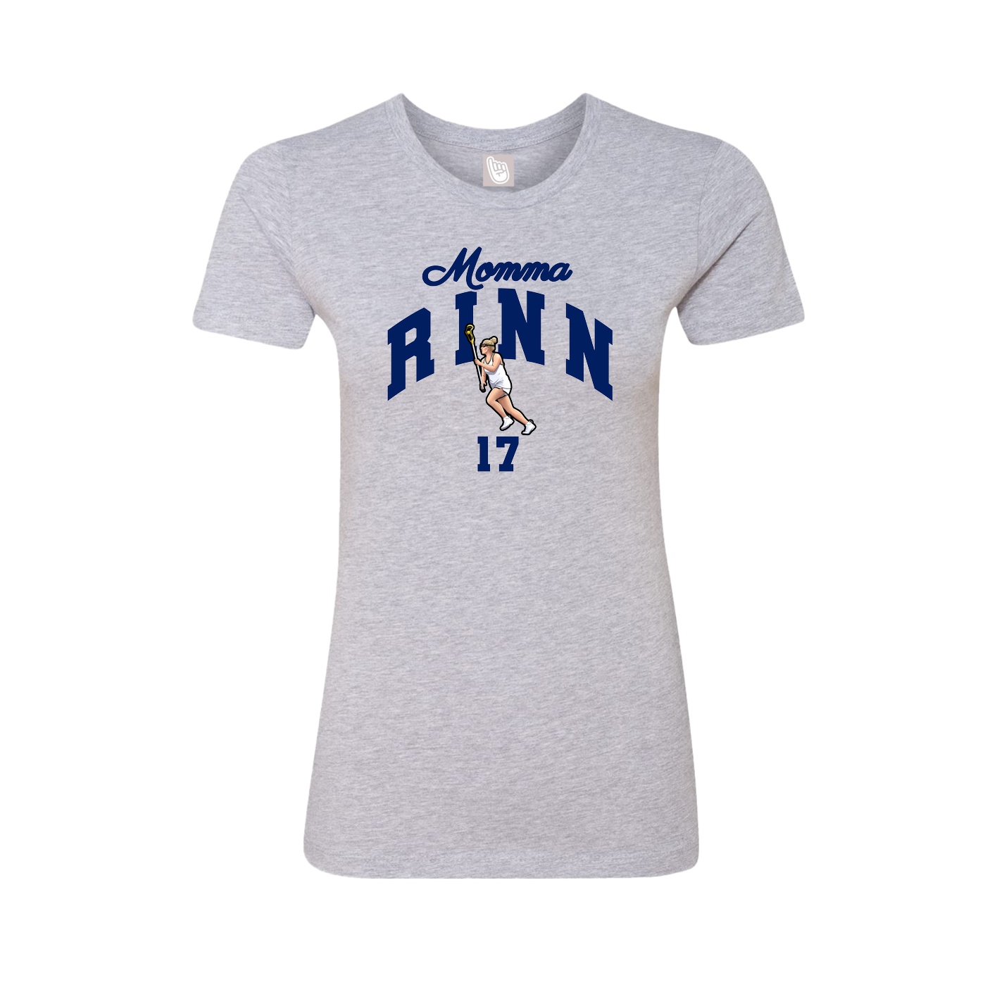 Womens Tee — Mothers Day Arch in Grey