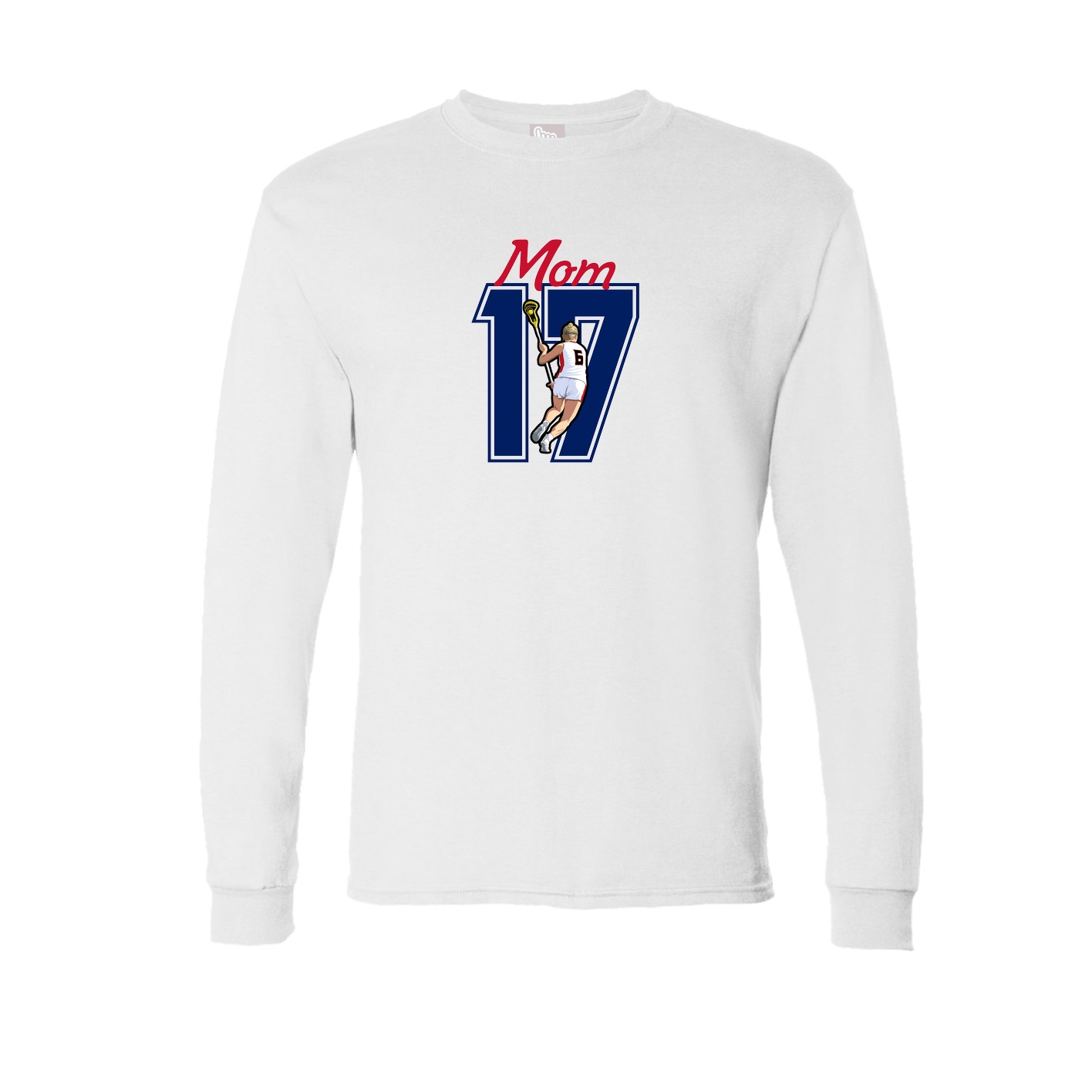 Long Sleeve Tee — Mothers Day Shirsey in White