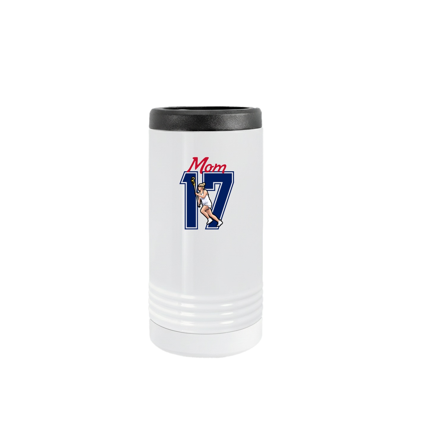 Slim Beverage Holder — Mothers Day Shirsey in White