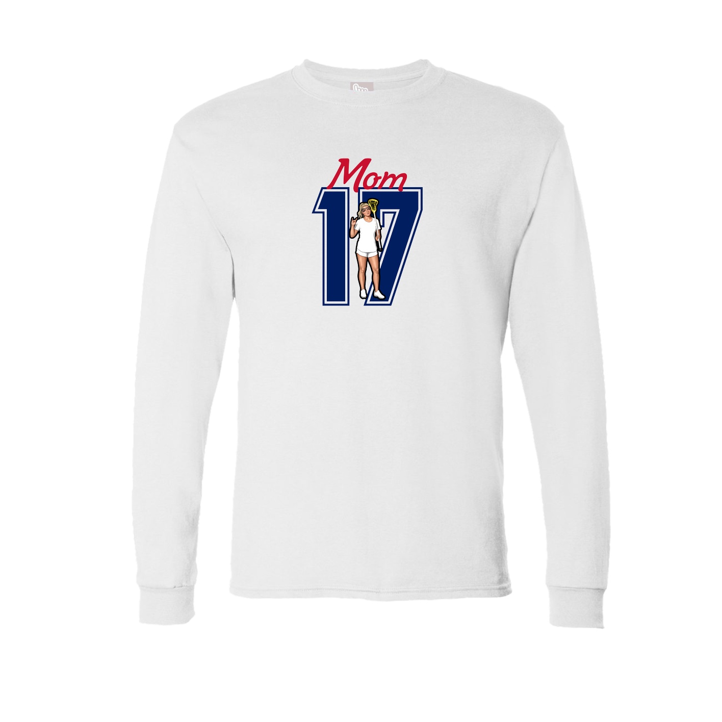 Long Sleeve Tee — Mothers Day Shirsey in White