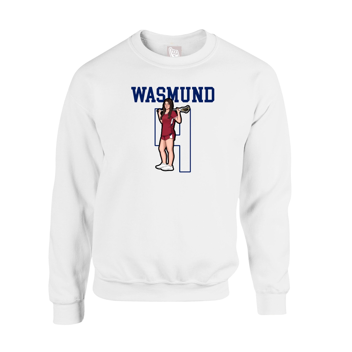 Fleece Crew — Shirsey in White