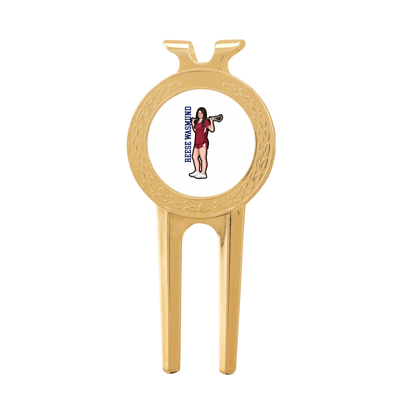Divot Tool with Ball Marker — Name Vertical in Classic