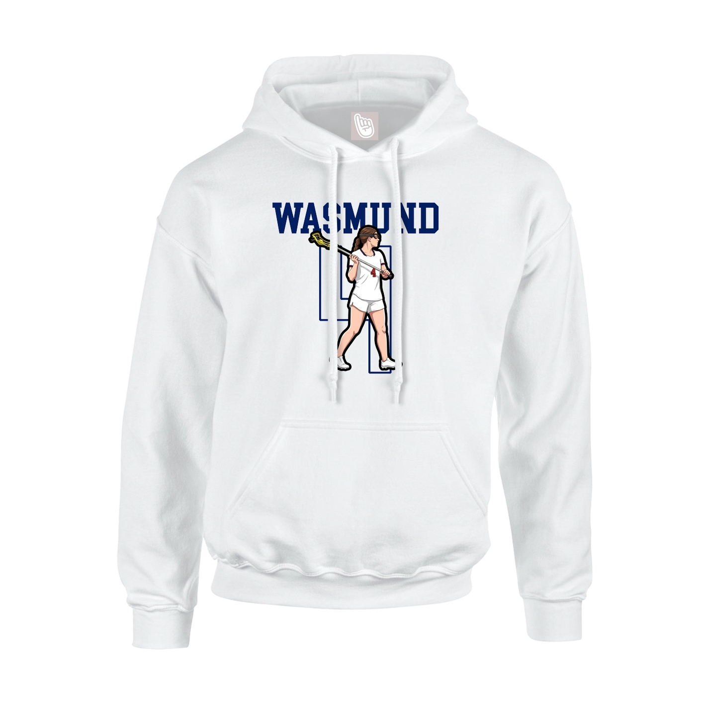 Hoodie — Shirsey in White