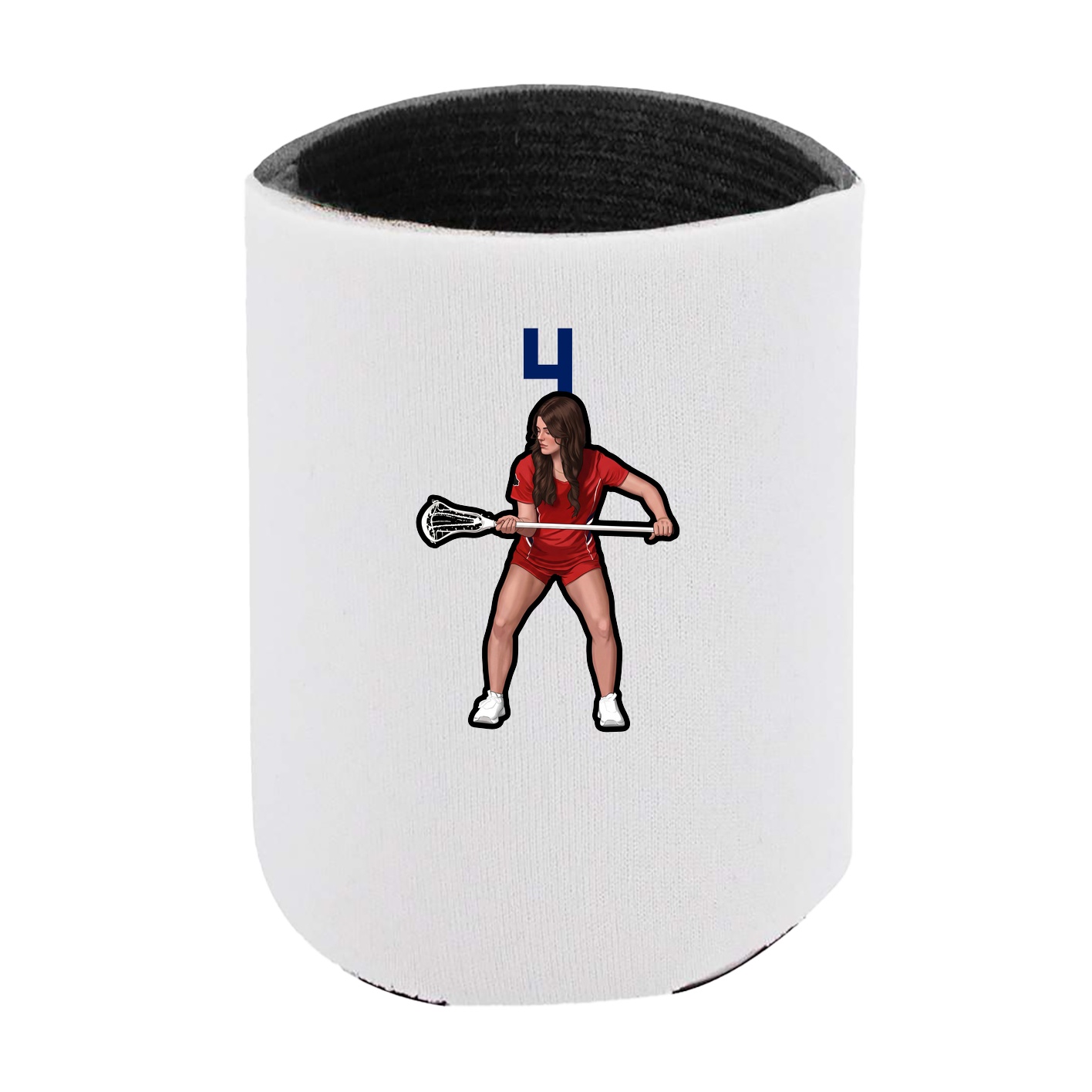 Can Holder — Number Top in White