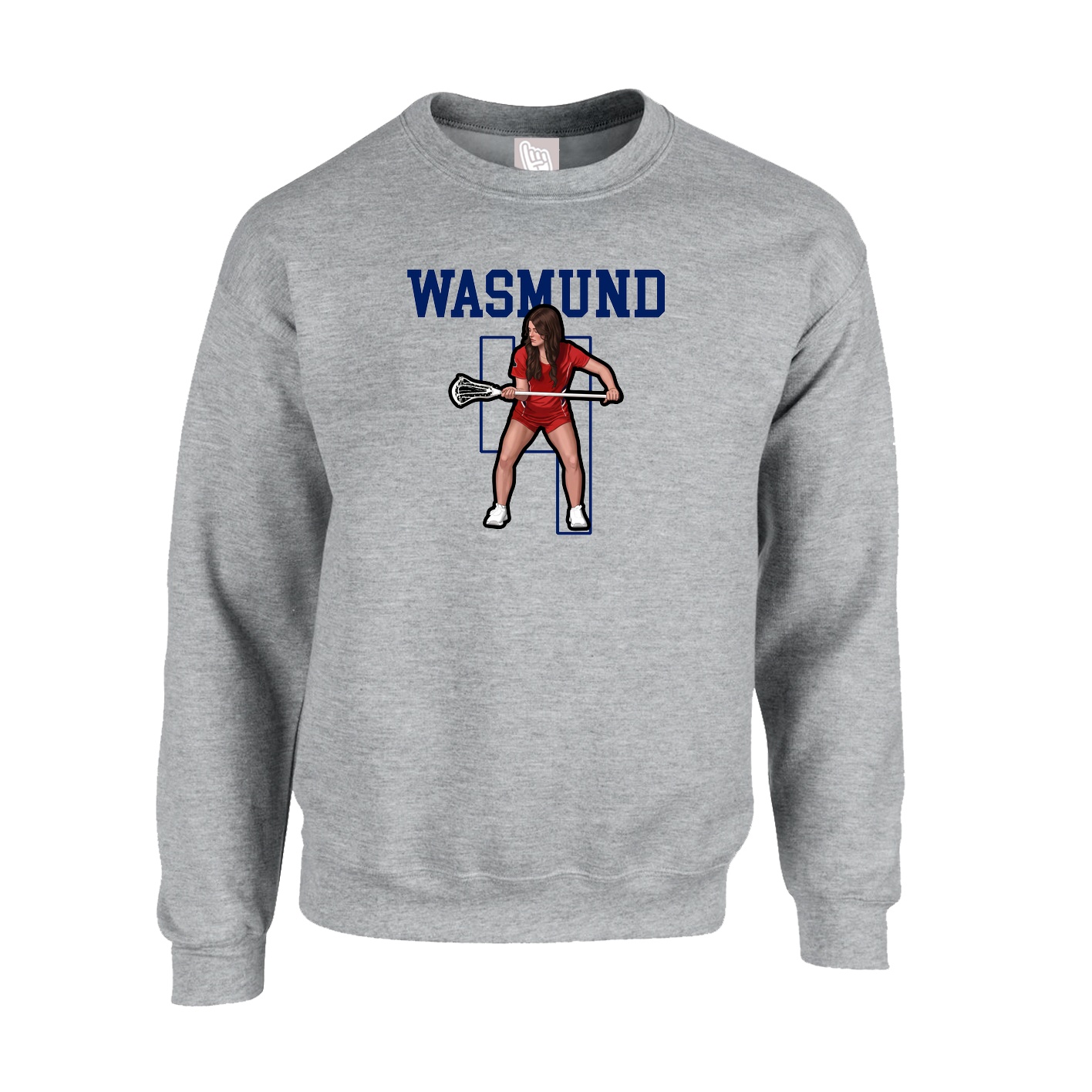 Fleece Crew — Shirsey in Grey