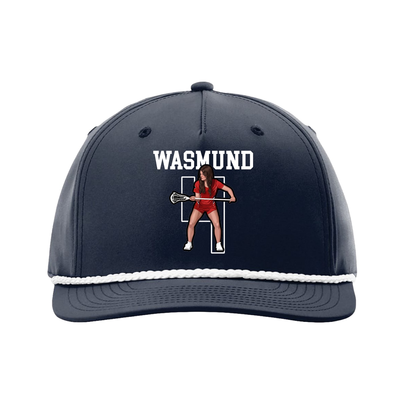 Five-Panel Classic Rope Cap — Shirsey in Navy