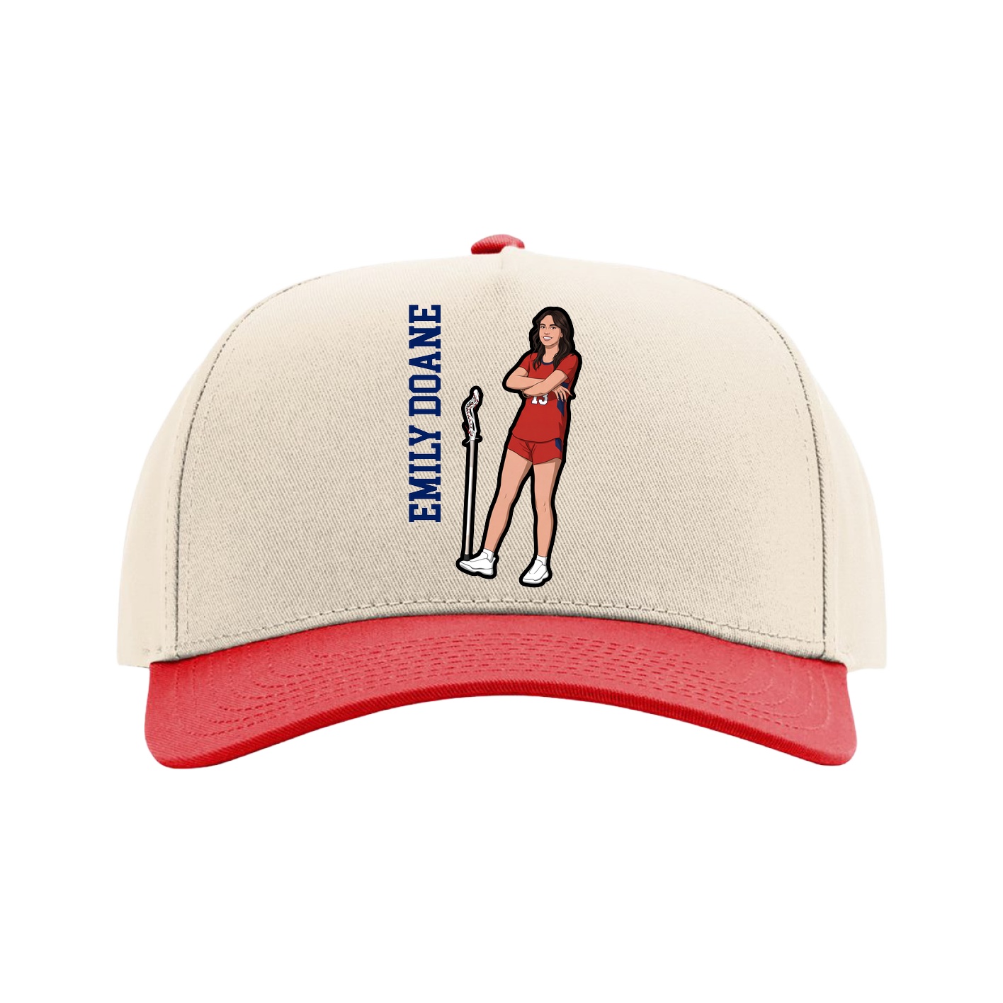 Full Fabric Five-Panel Champ Cap