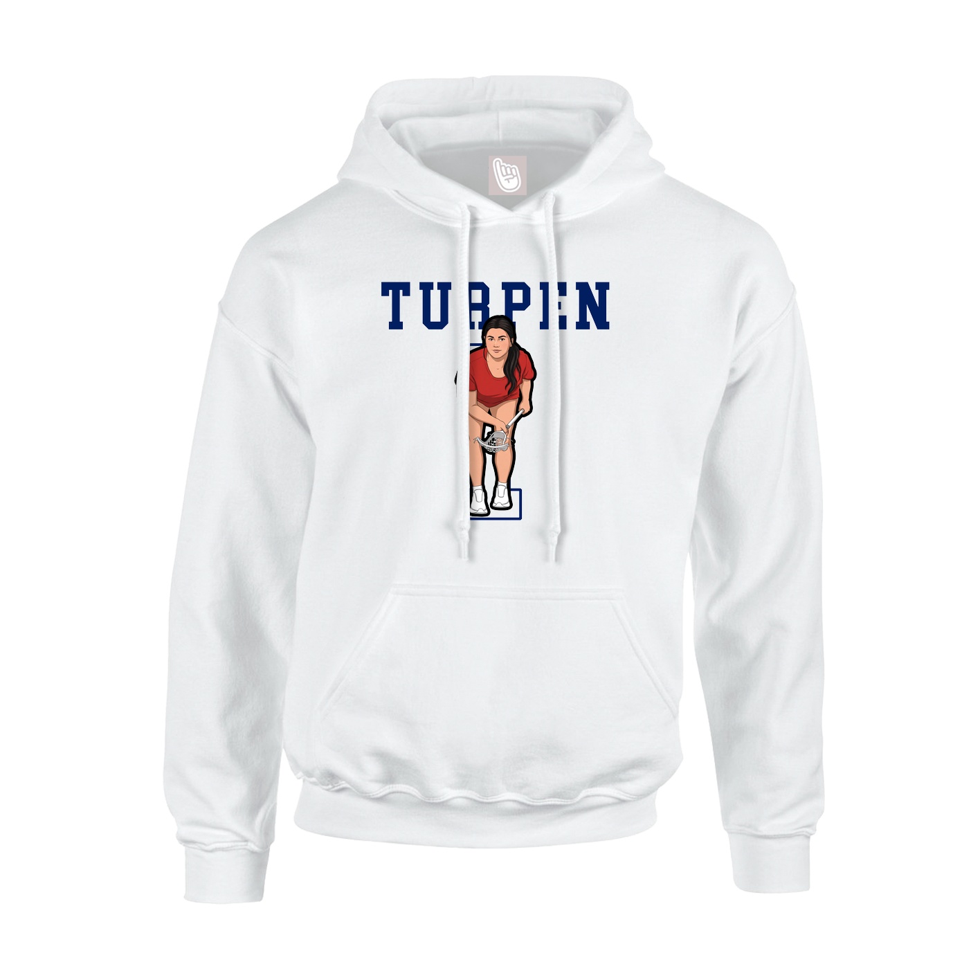 Hoodie — Shirsey in White