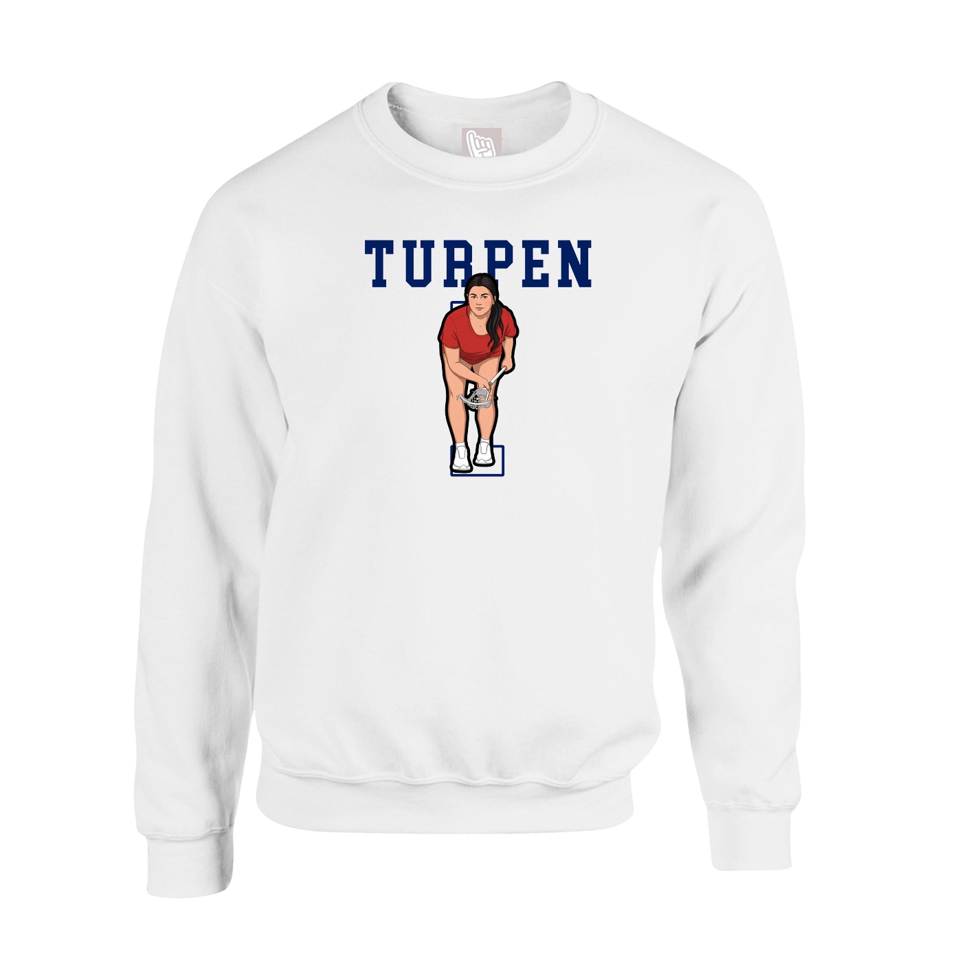 Fleece Crew — Shirsey in White