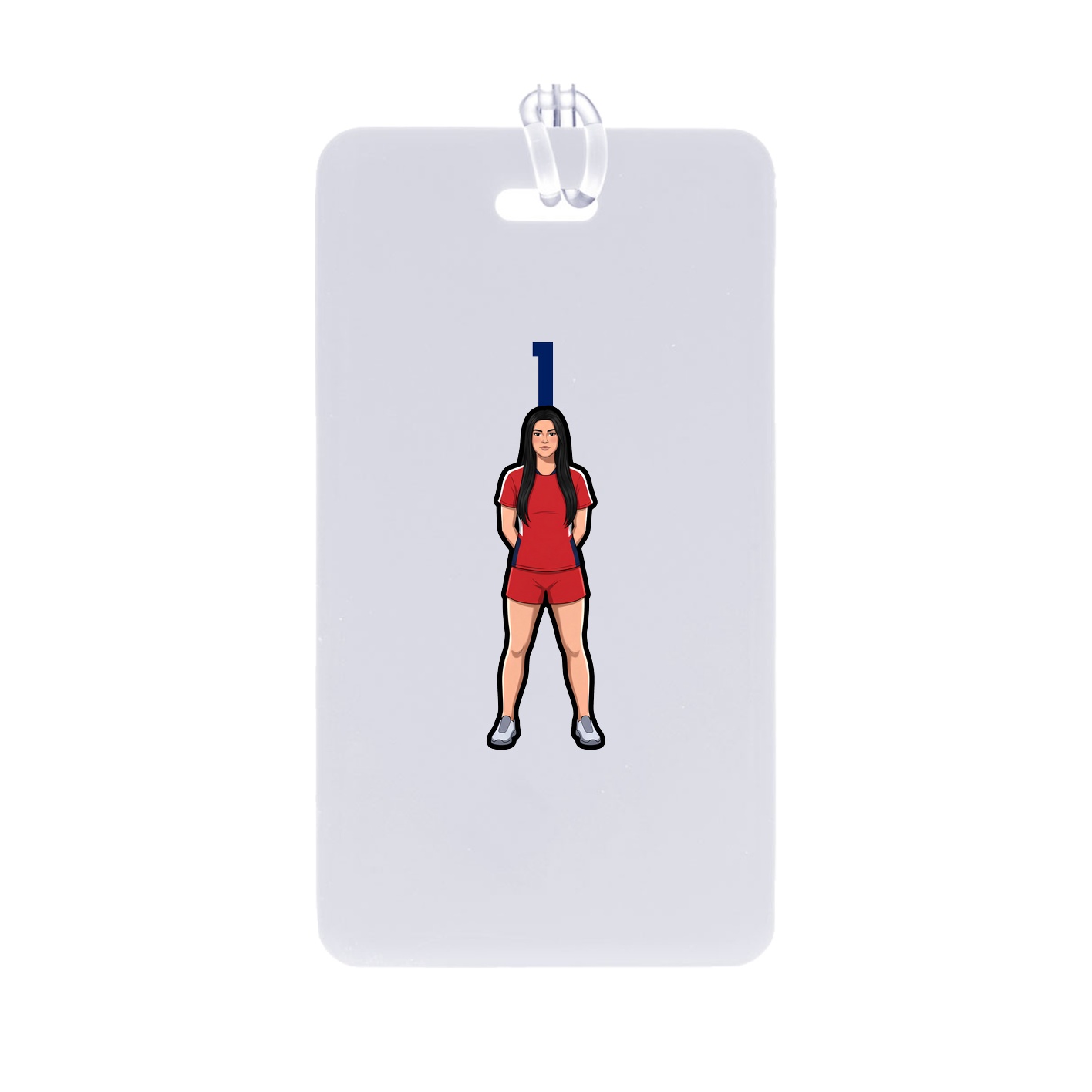 Bag Tag — Number Top in Classic