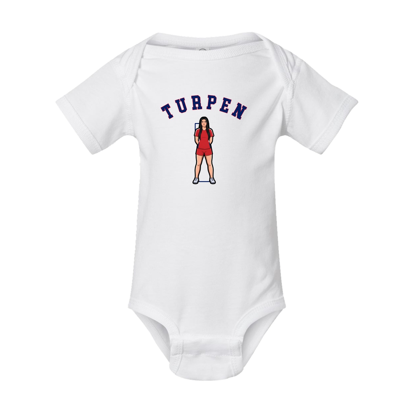 Baby Onesie — Shirsey Arch in White