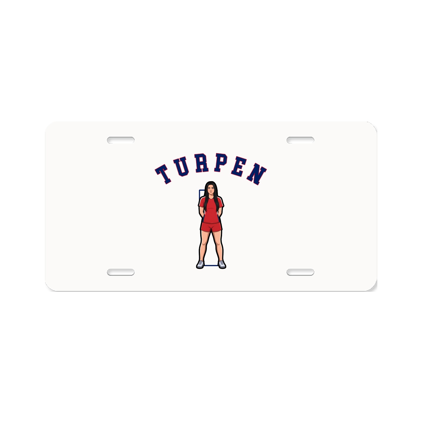 License Plate — Shirsey Arch in Classic