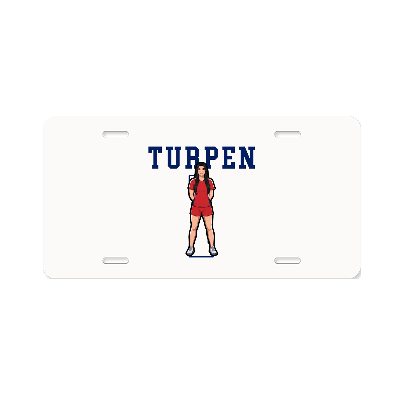 License Plate — Shirsey in Classic