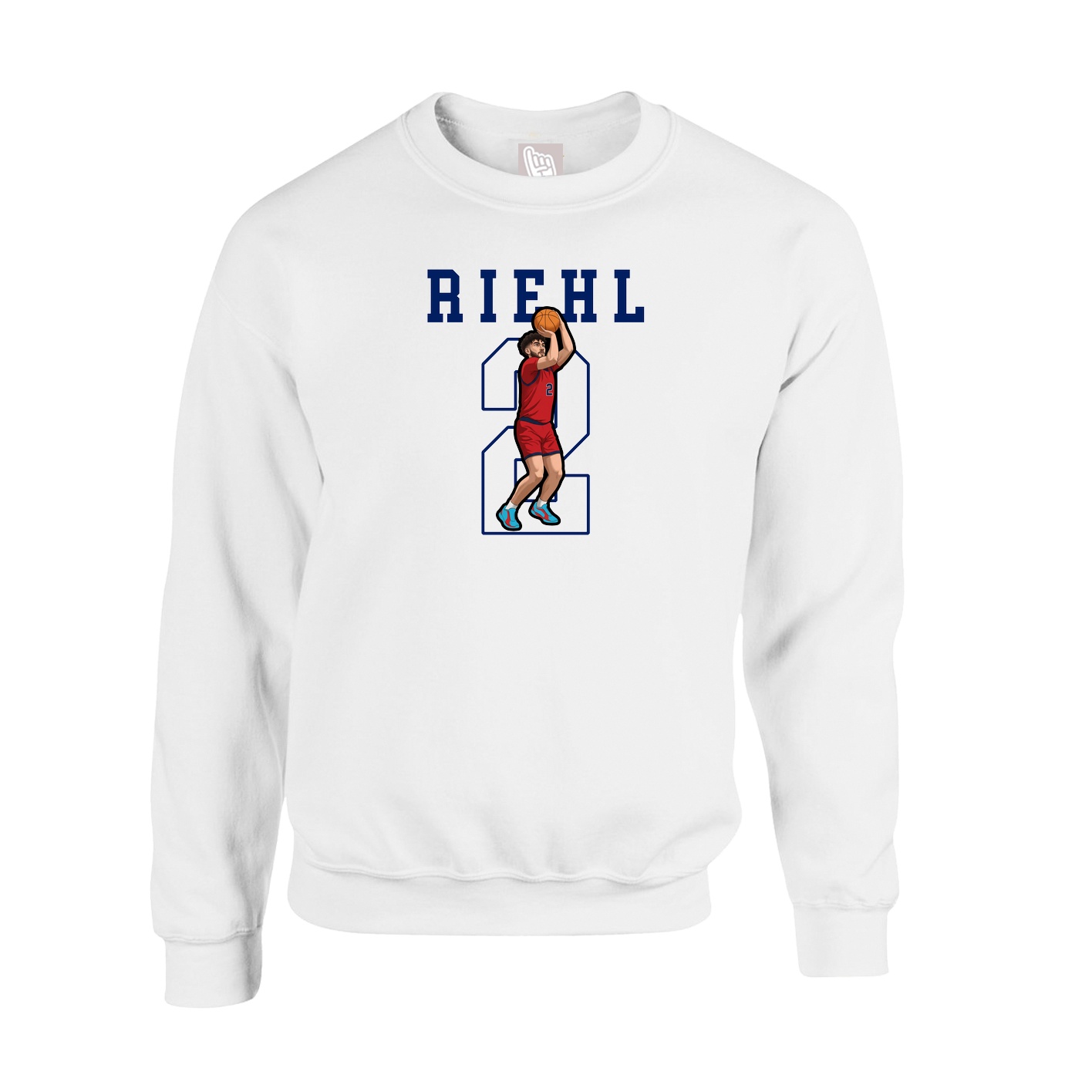 Fleece Crew — Shirsey in White