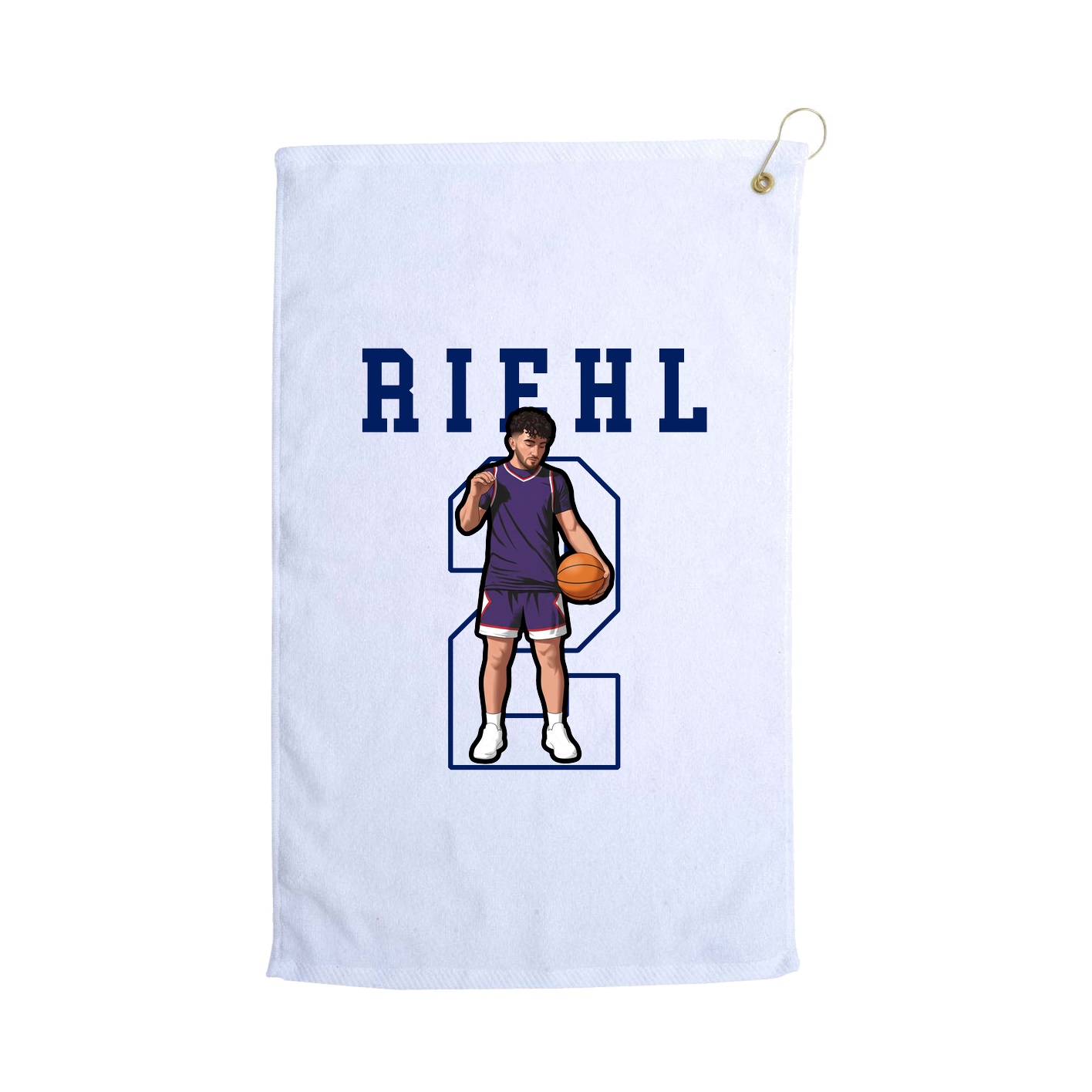 Golf Towel — Shirsey in White
