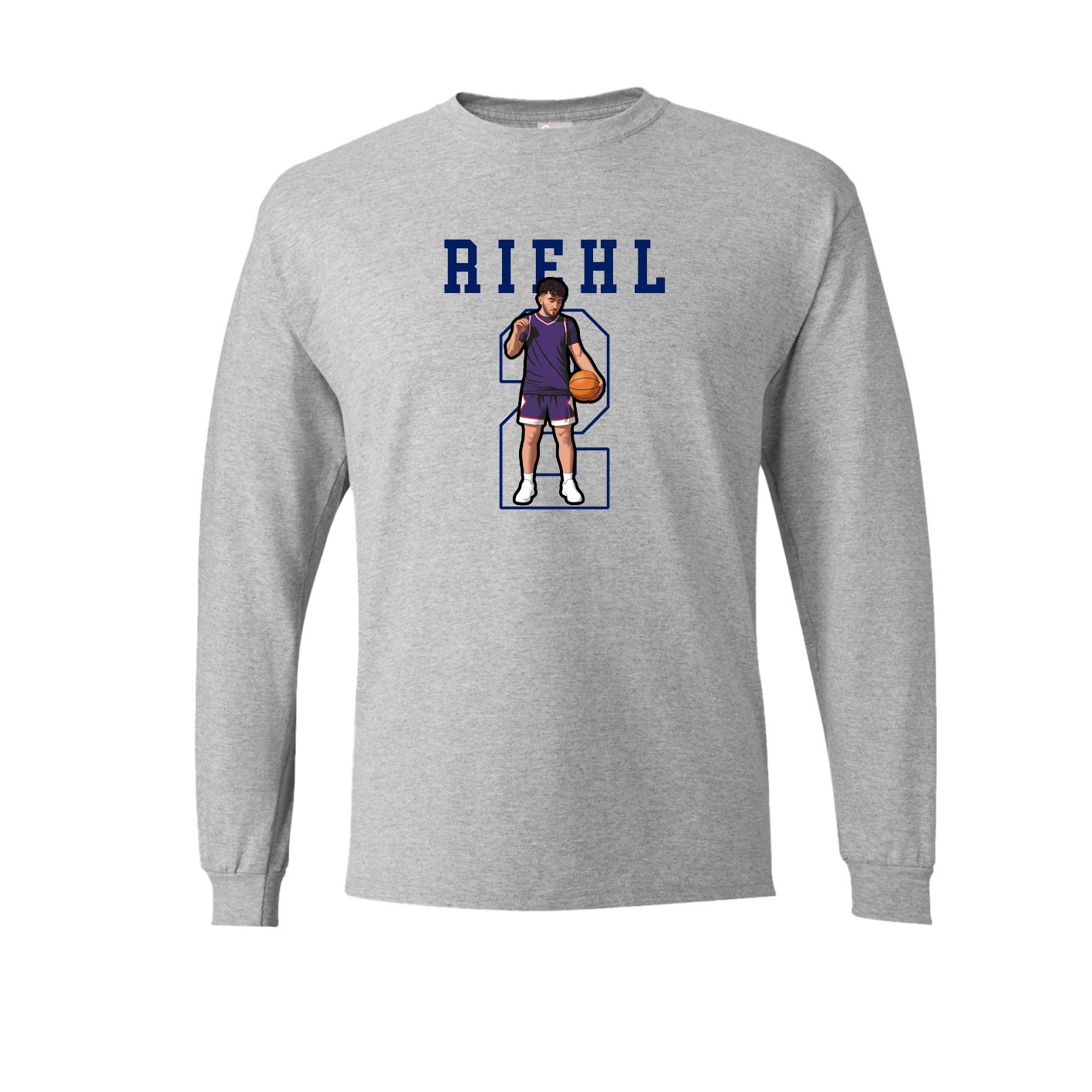Long Sleeve Tee — Shirsey in Grey