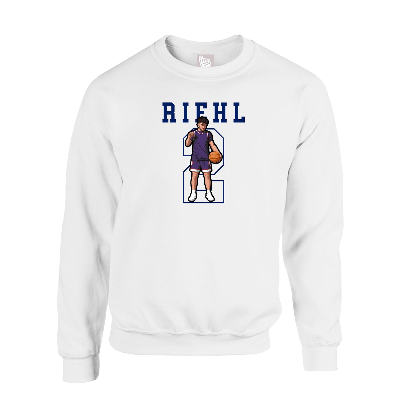 Fleece Crew — Shirsey in White