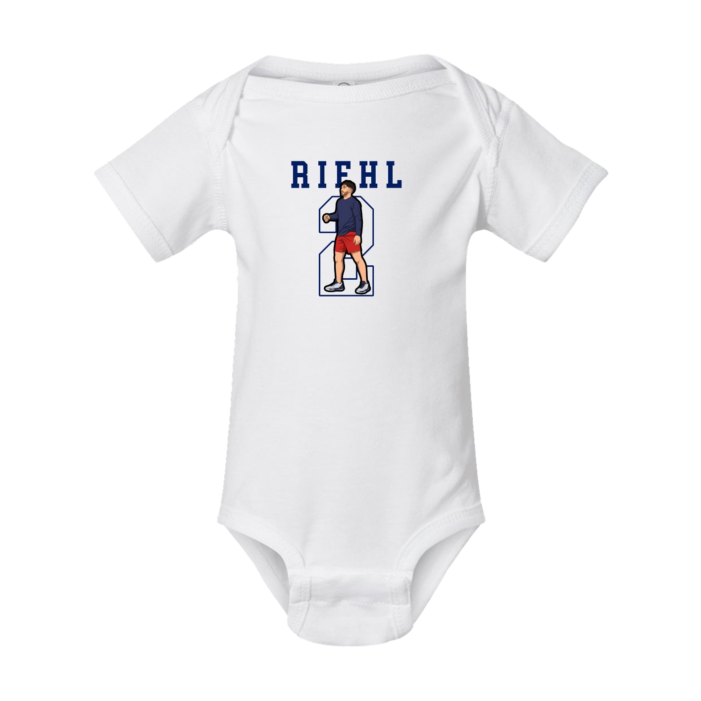 Baby Onesie — Shirsey in White