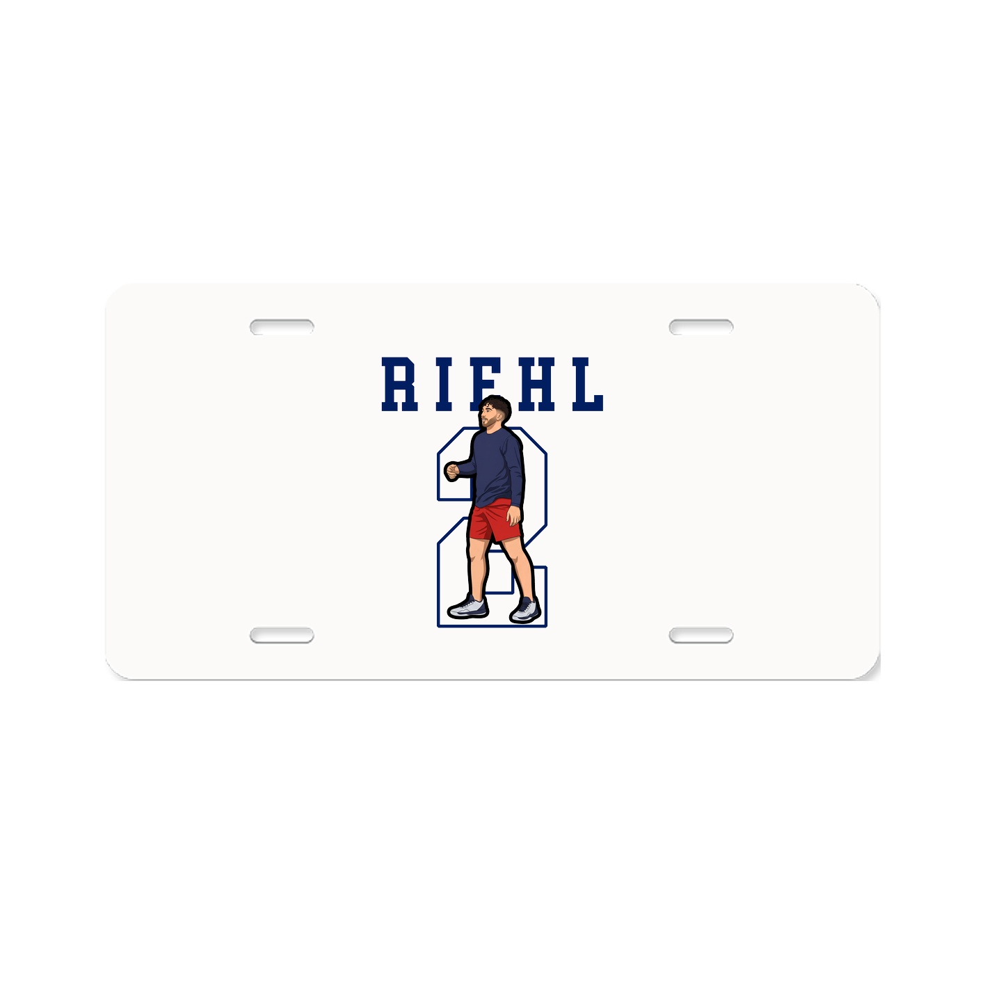 License Plate — Shirsey in Classic