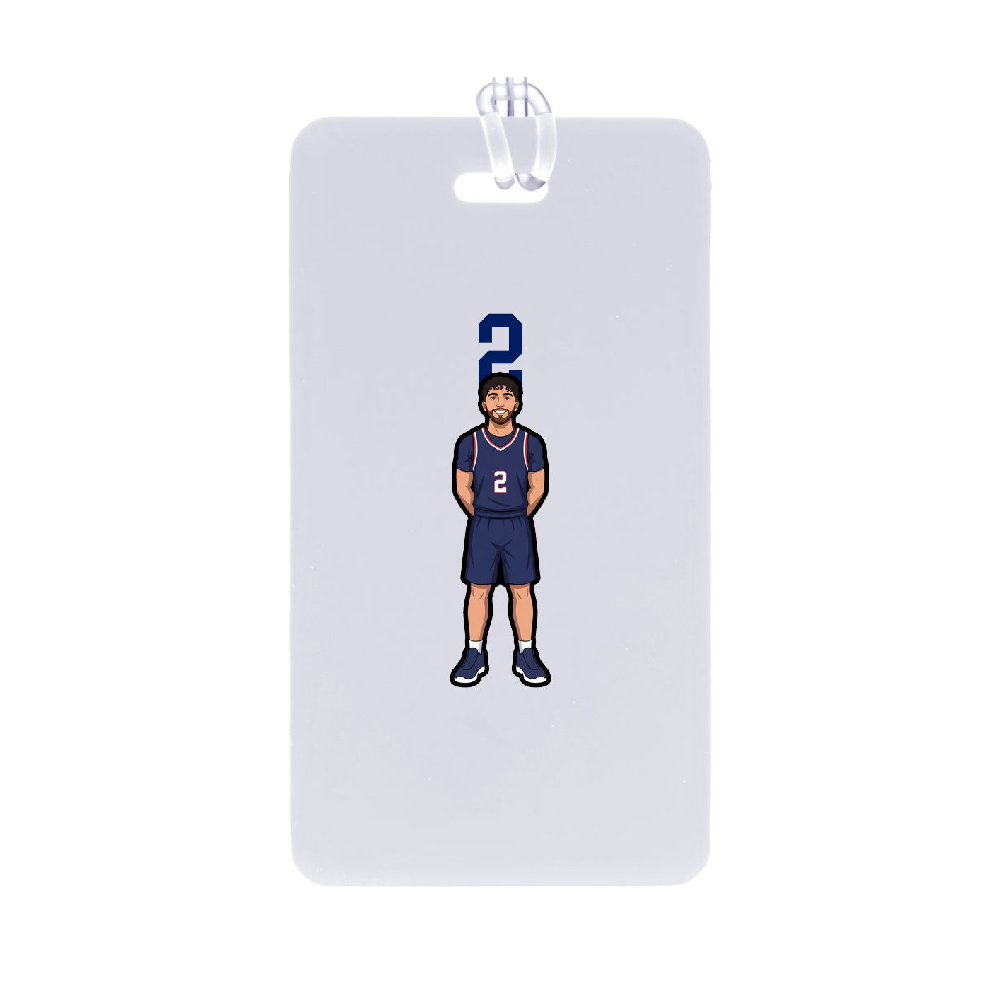Bag Tag — Number Top in Classic