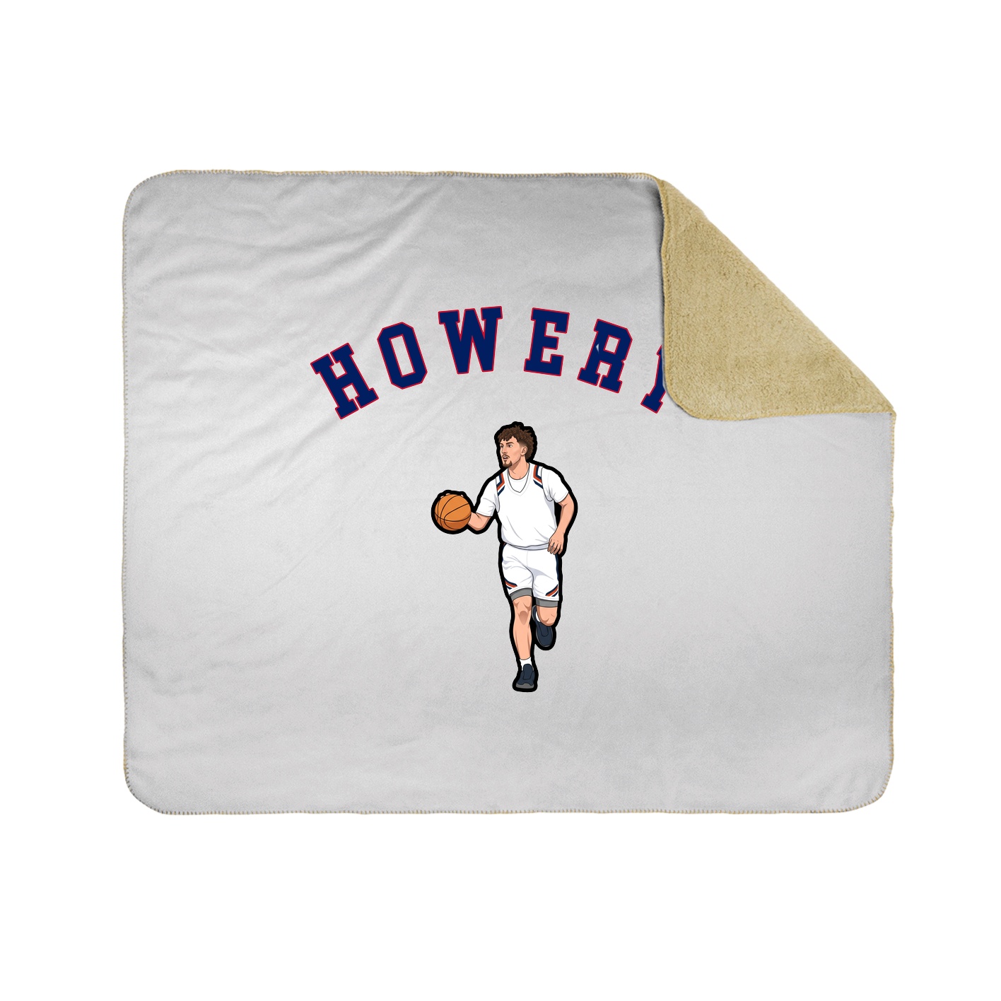 50x60 Sherpa Lined Throw Blanket