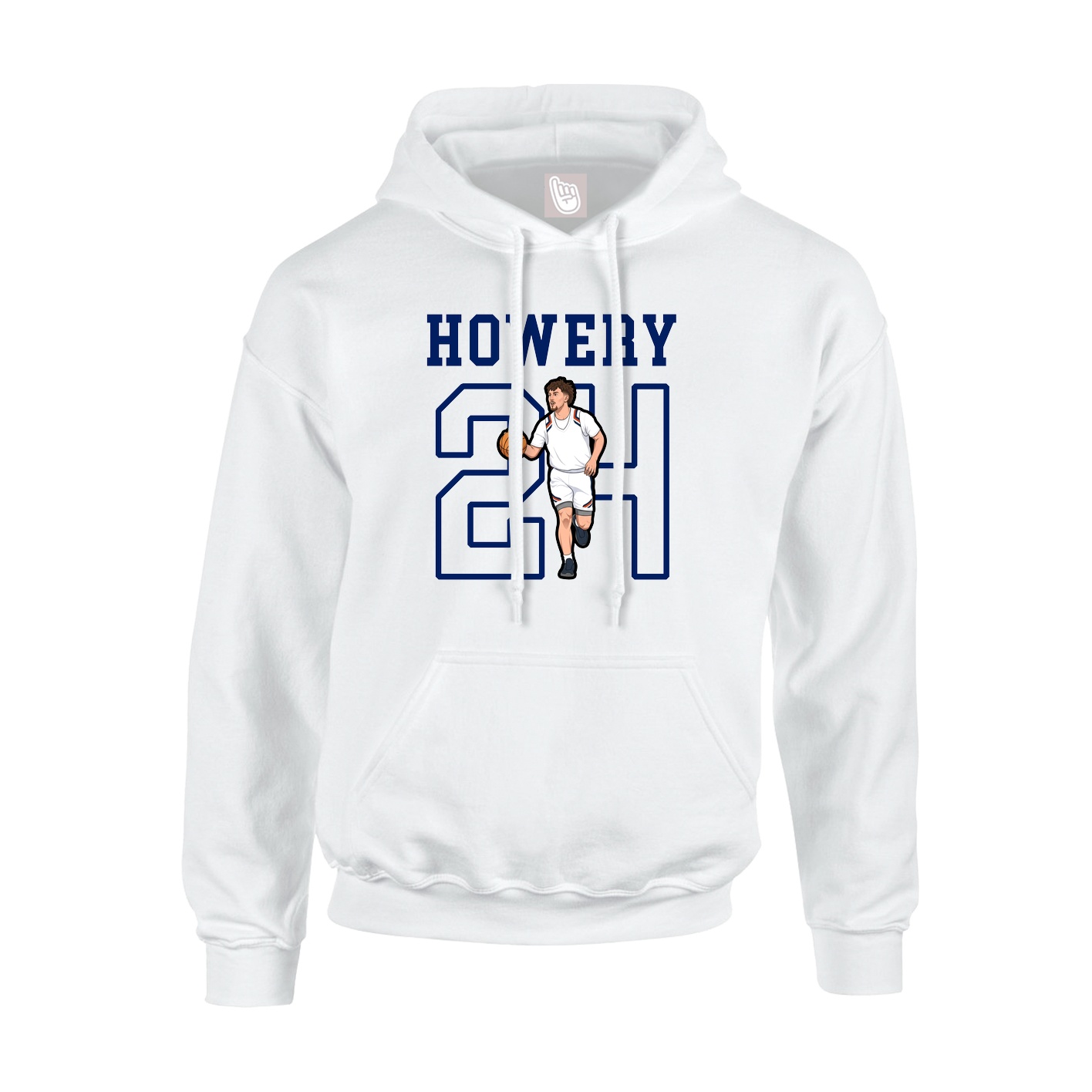 Hoodie — Shirsey in White