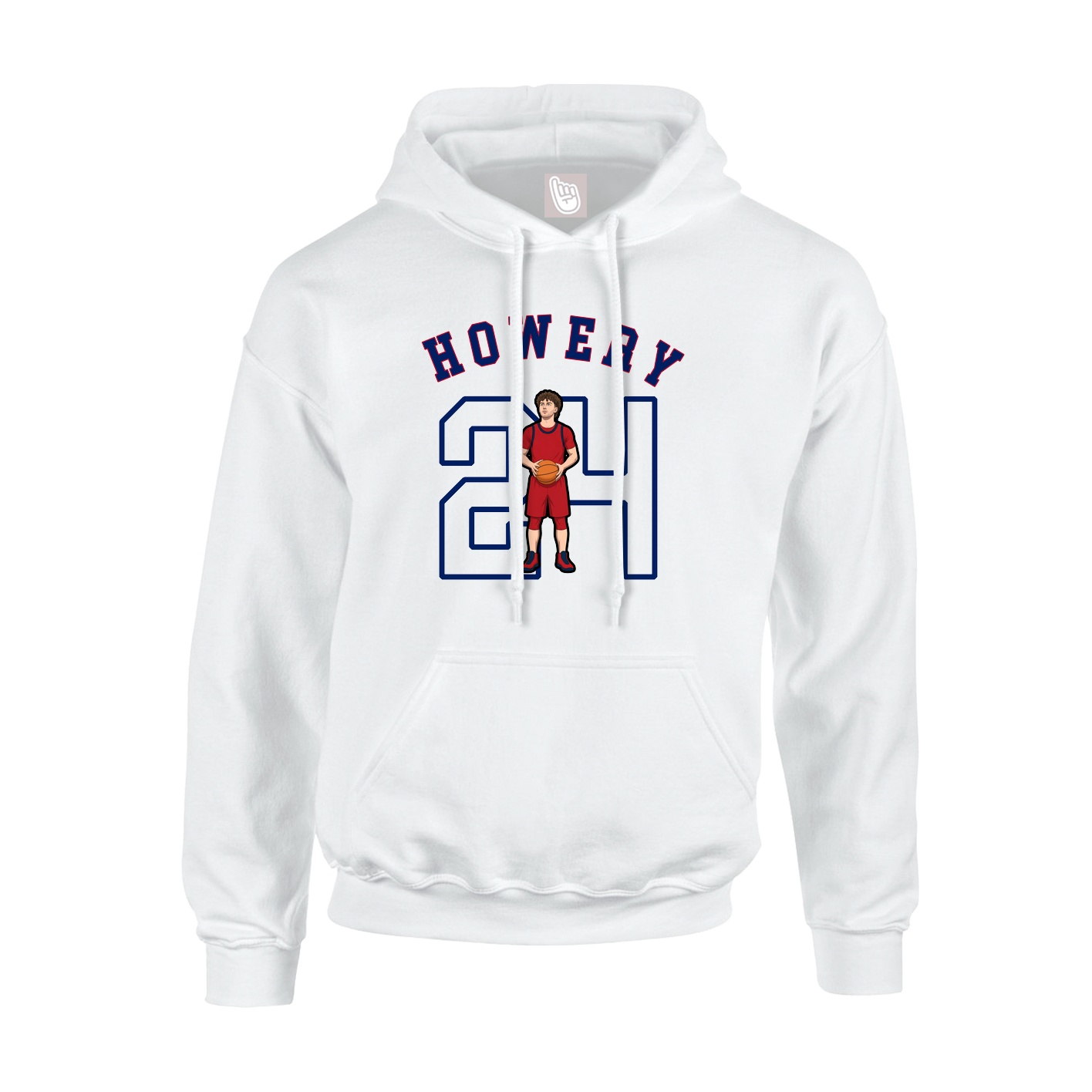 Hoodie — Shirsey Arch in White