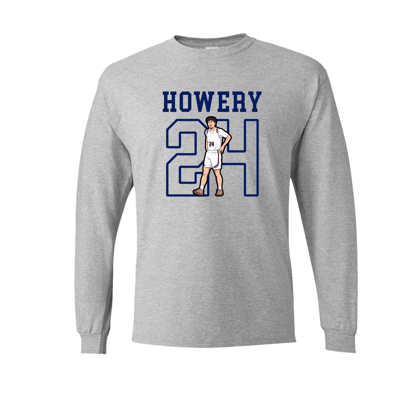 Long Sleeve Tee — Shirsey in Grey