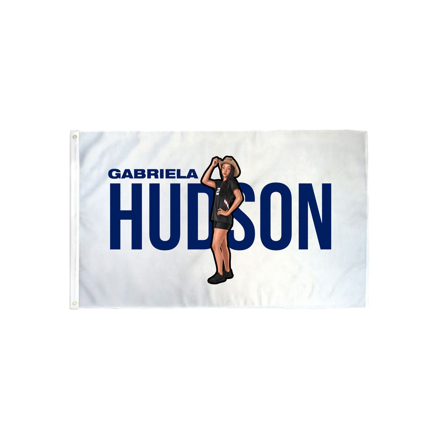 3x5 Flag — Player Name in Classic