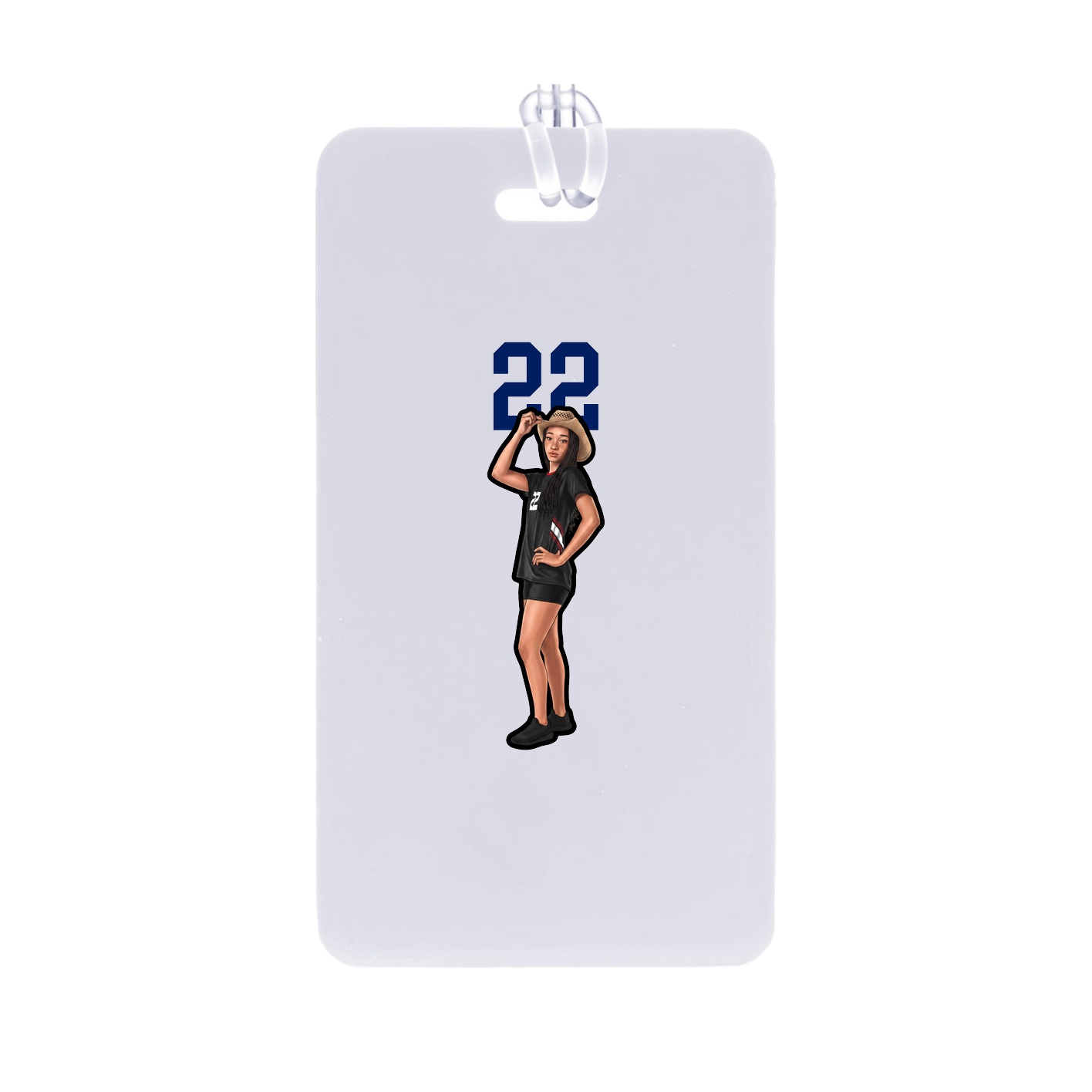 Bag Tag — Number Top in Classic