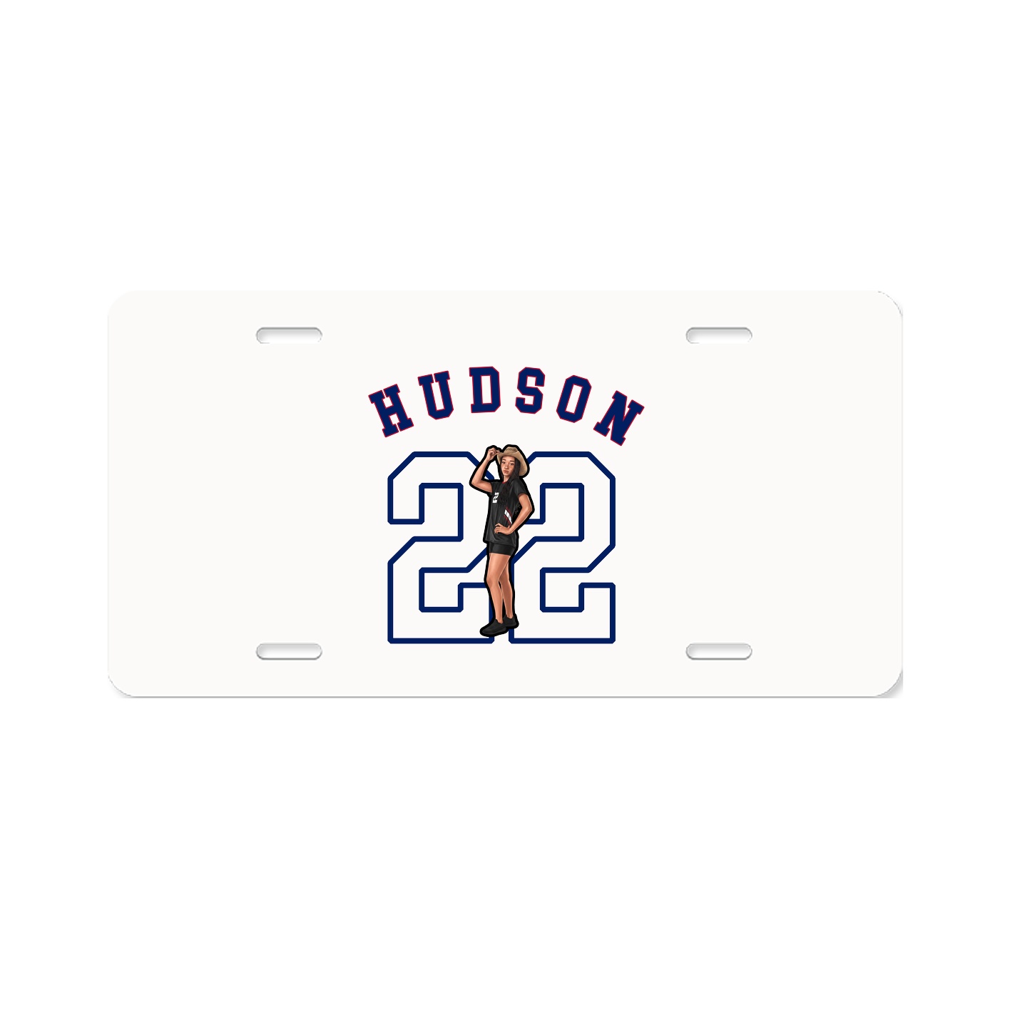 License Plate — Shirsey Arch in Classic