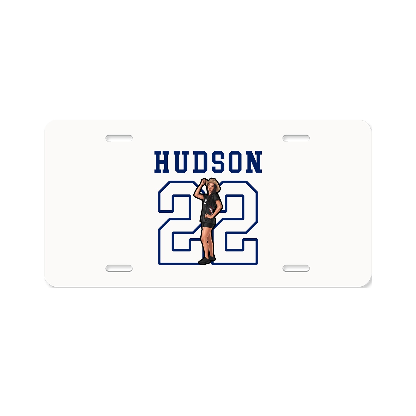 License Plate — Shirsey in Classic