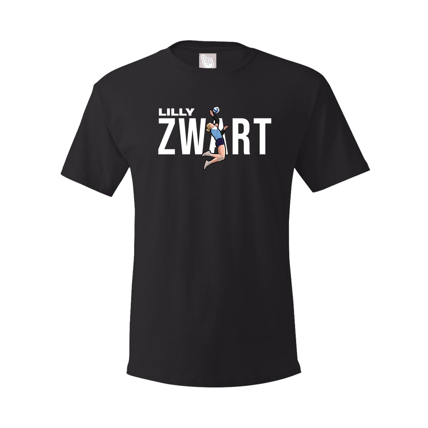Tee — Player Name in Black