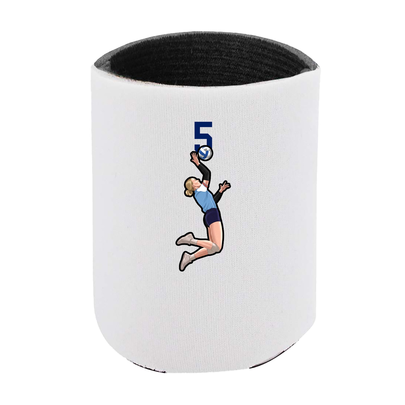 Can Holder — Number Top in White