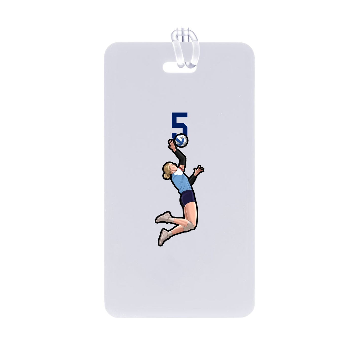 Bag Tag — Number Top in Classic