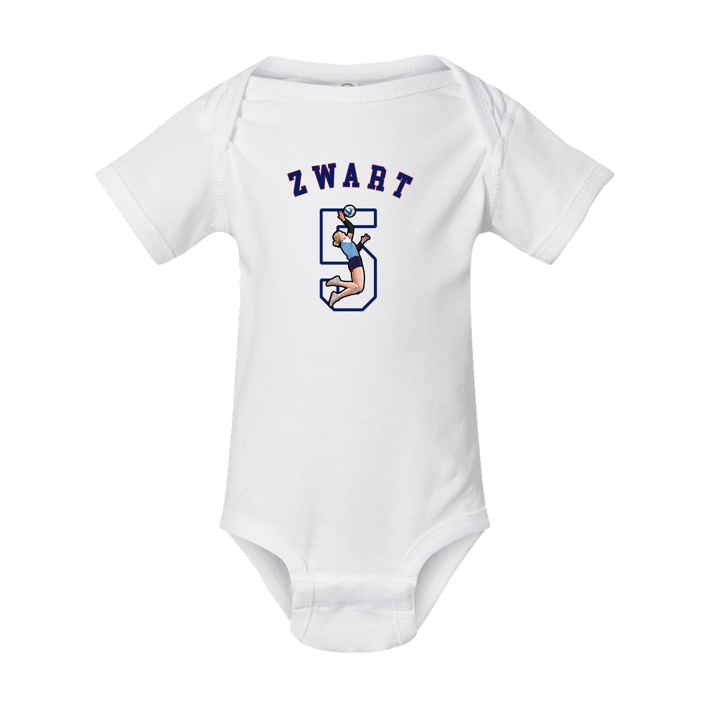 Baby Onesie — Shirsey Arch in White