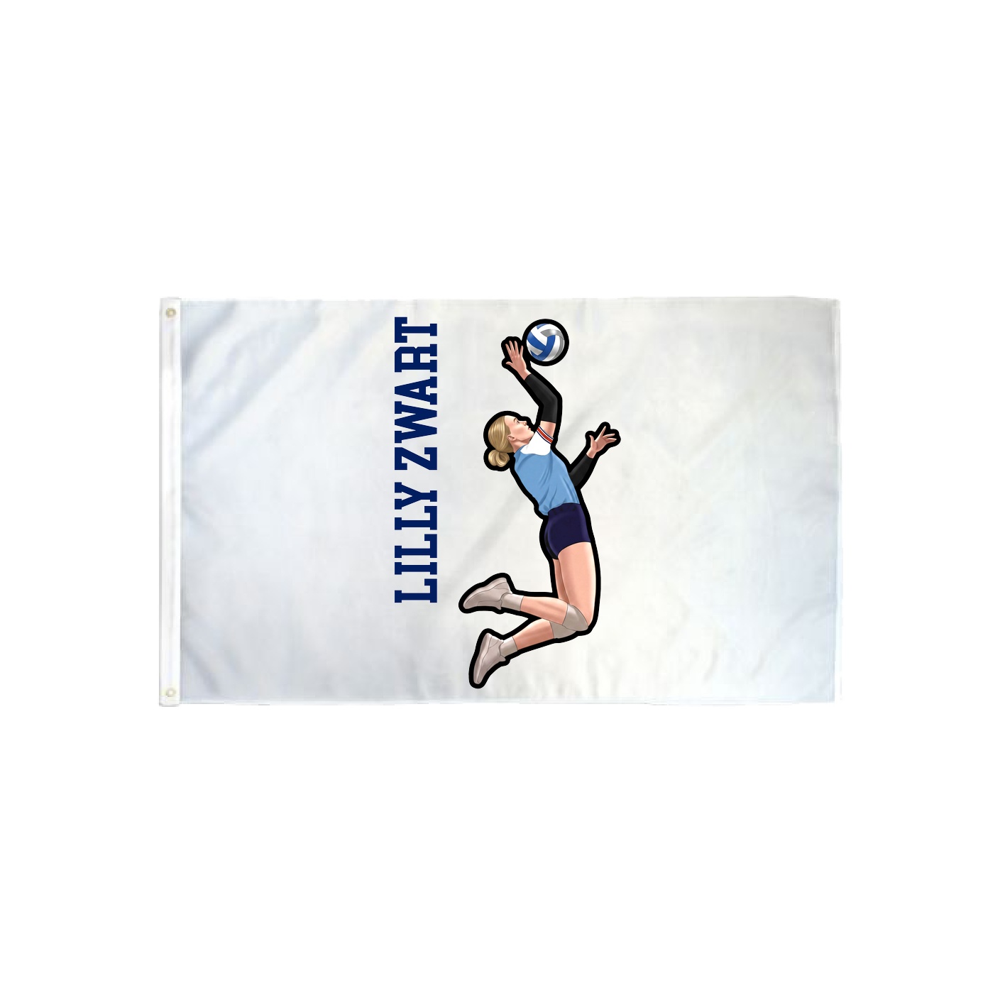 3x5 Flag — Name Vertical in Classic