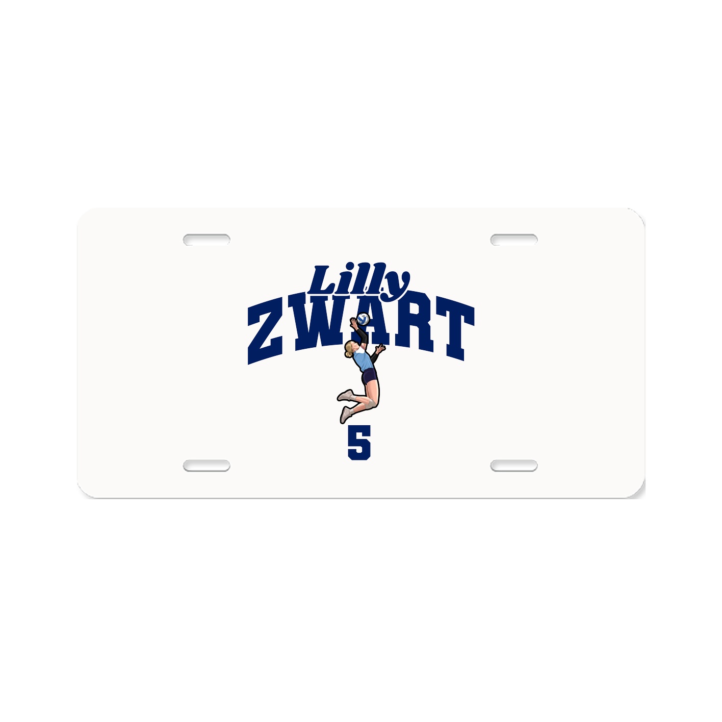 License Plate — Signature Arch in Classic