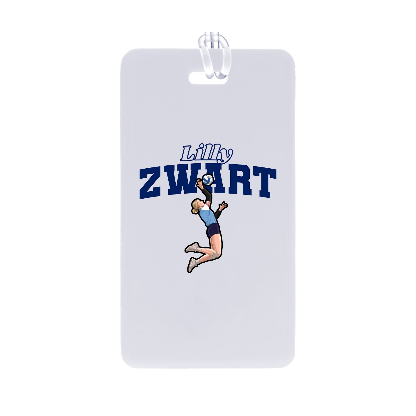 Bag Tag — Name Arch in Classic
