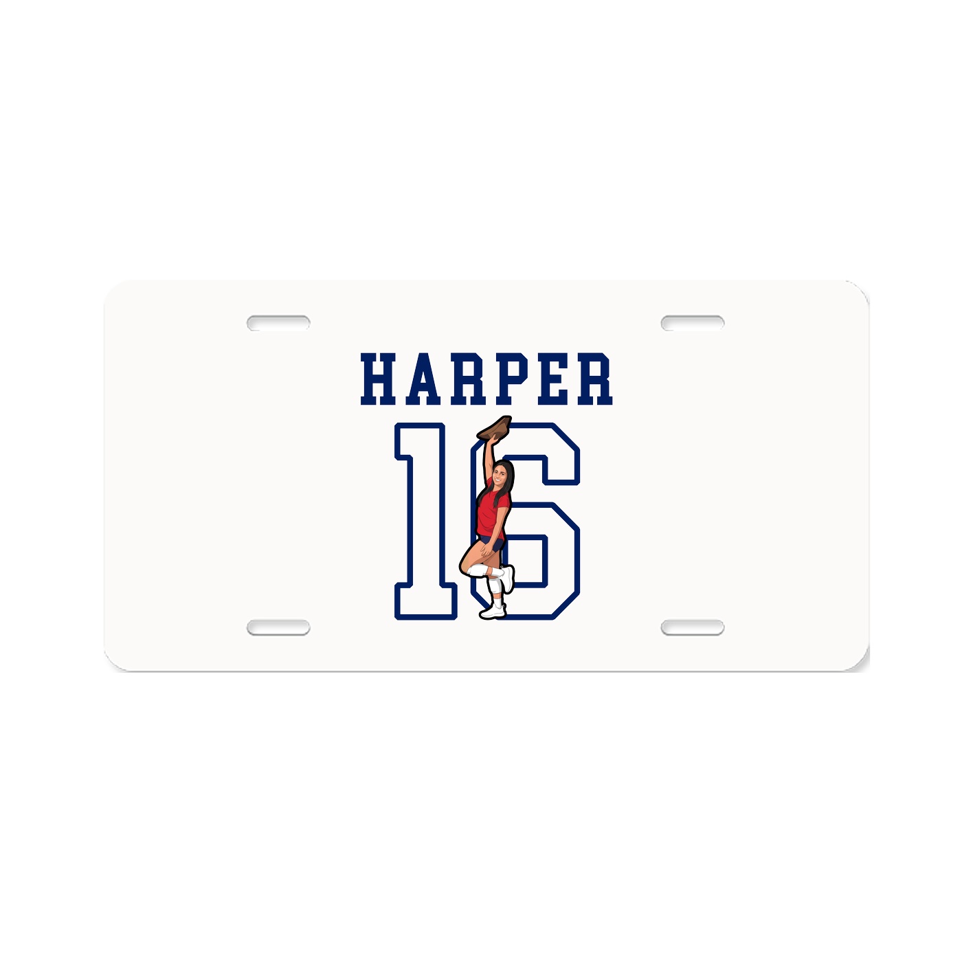 License Plate — Shirsey in Classic