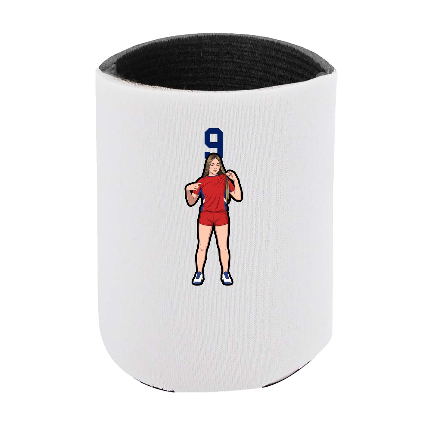 Can Holder — Number Top in White