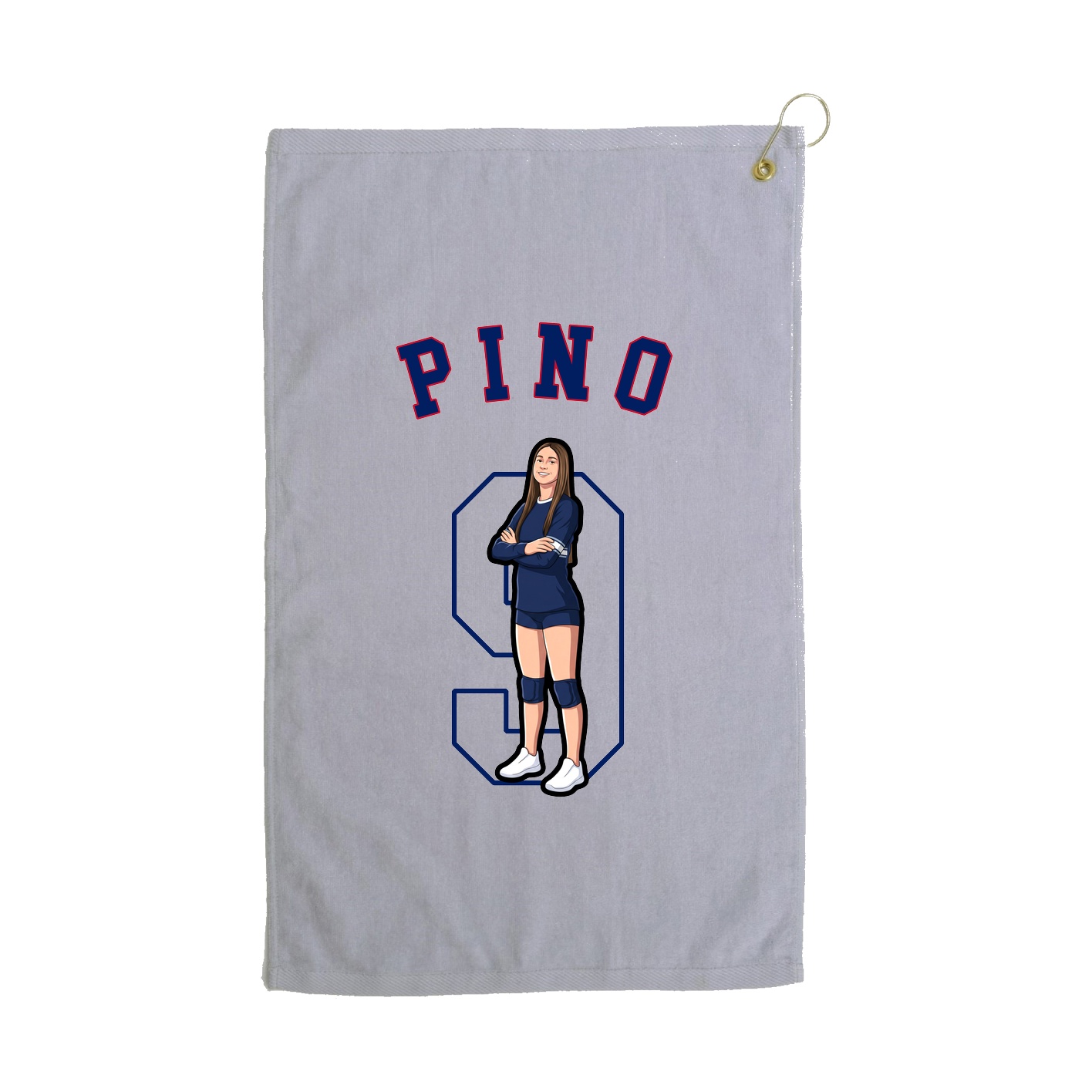 Golf Towel — Shirsey Arch in Grey