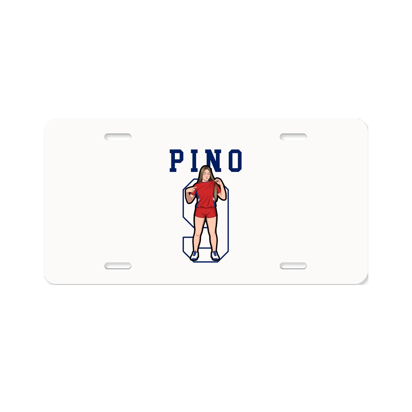 License Plate — Shirsey in Classic