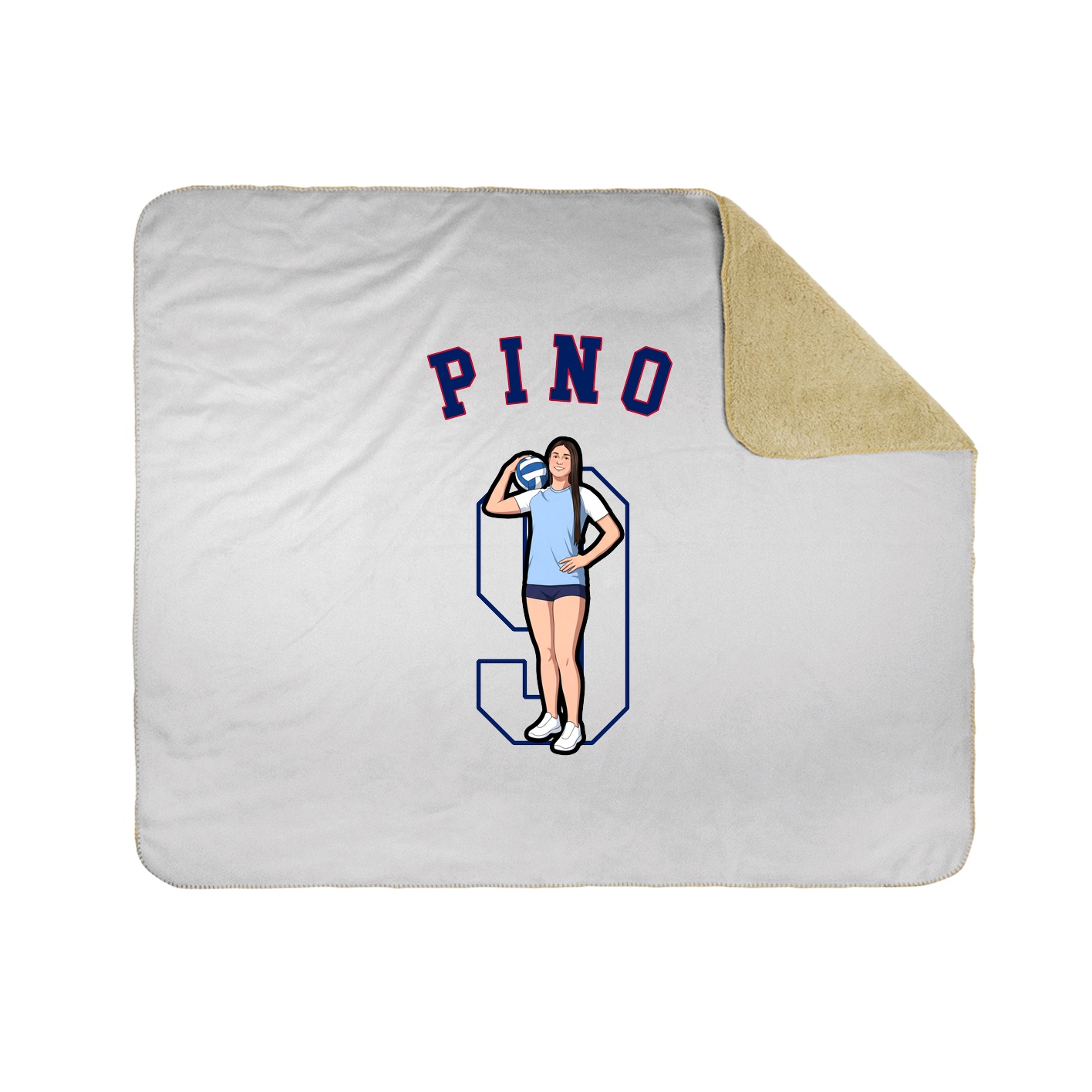 Throw Blanket — Shirsey Arch in White