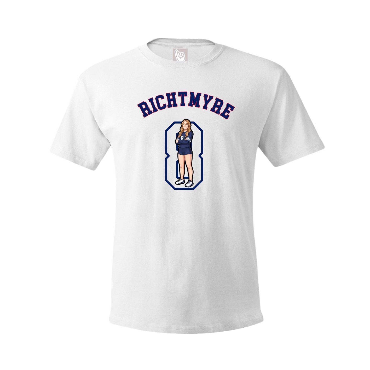 Tee — Shirsey Arch in White